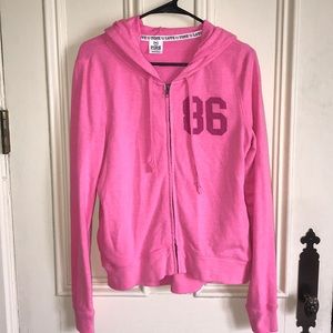 PINK Victoria Secret Zip Up Sweatshirt